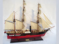 Model Tall Ship USS Susquehanna 80 x 26 x H. 74 cm