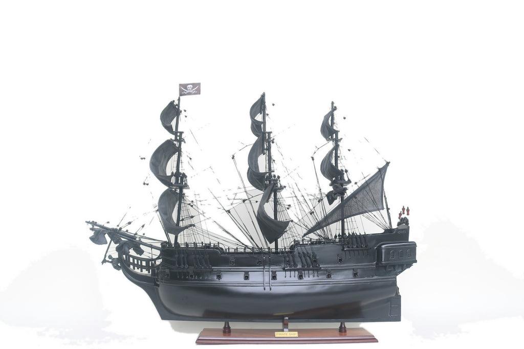 Modellsegelschiff Pirate Ship Carribean 80 x 18 x H. 78 cm