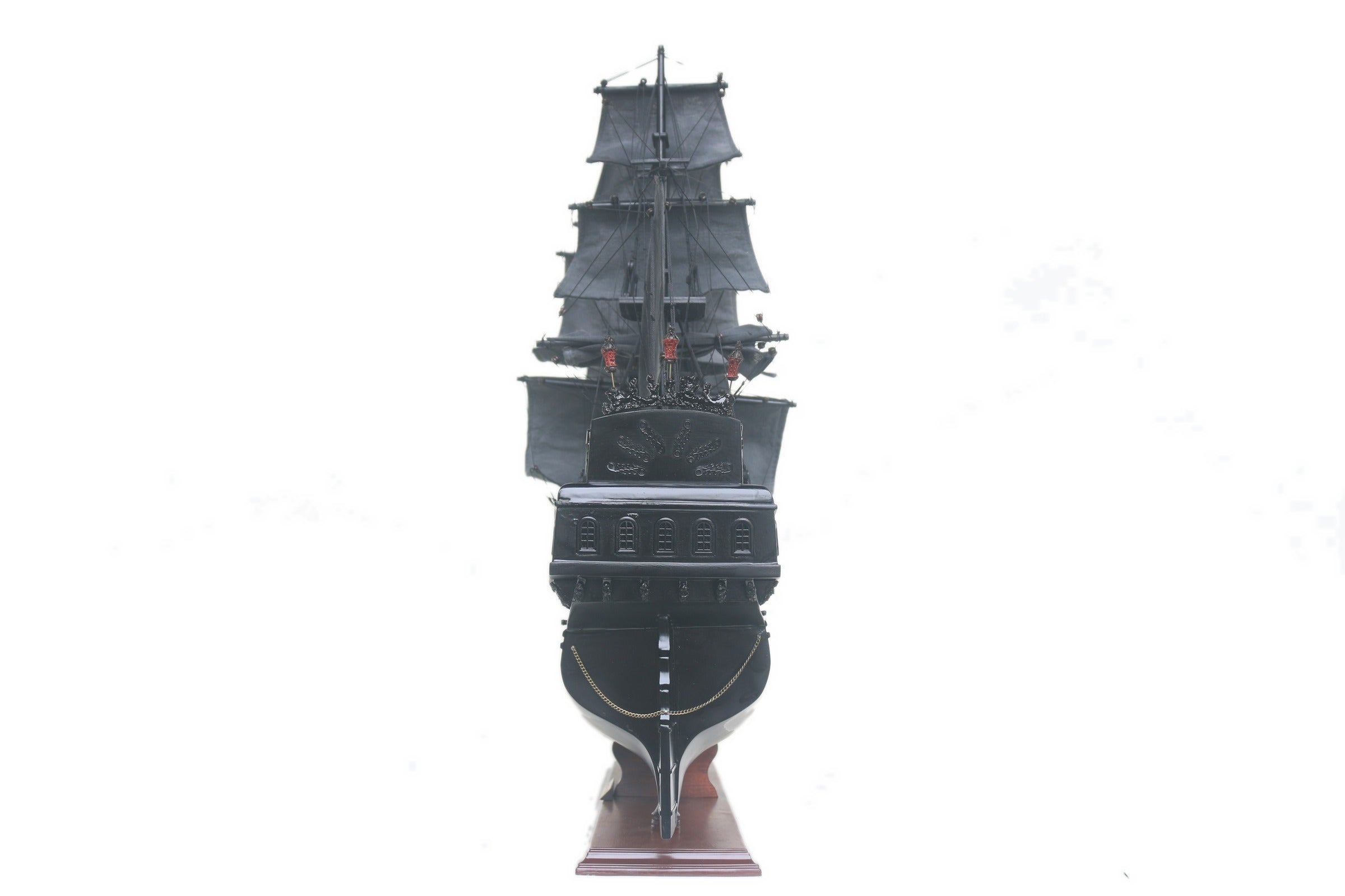Modellsegelschiff Pirate Ship Carribean 80 x 18 x H. 78 cm