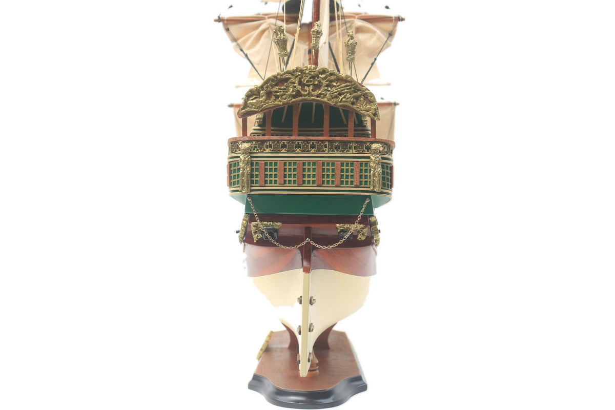 Modellsegelschiff Norske Love 63 x 15 x H. 62 cm