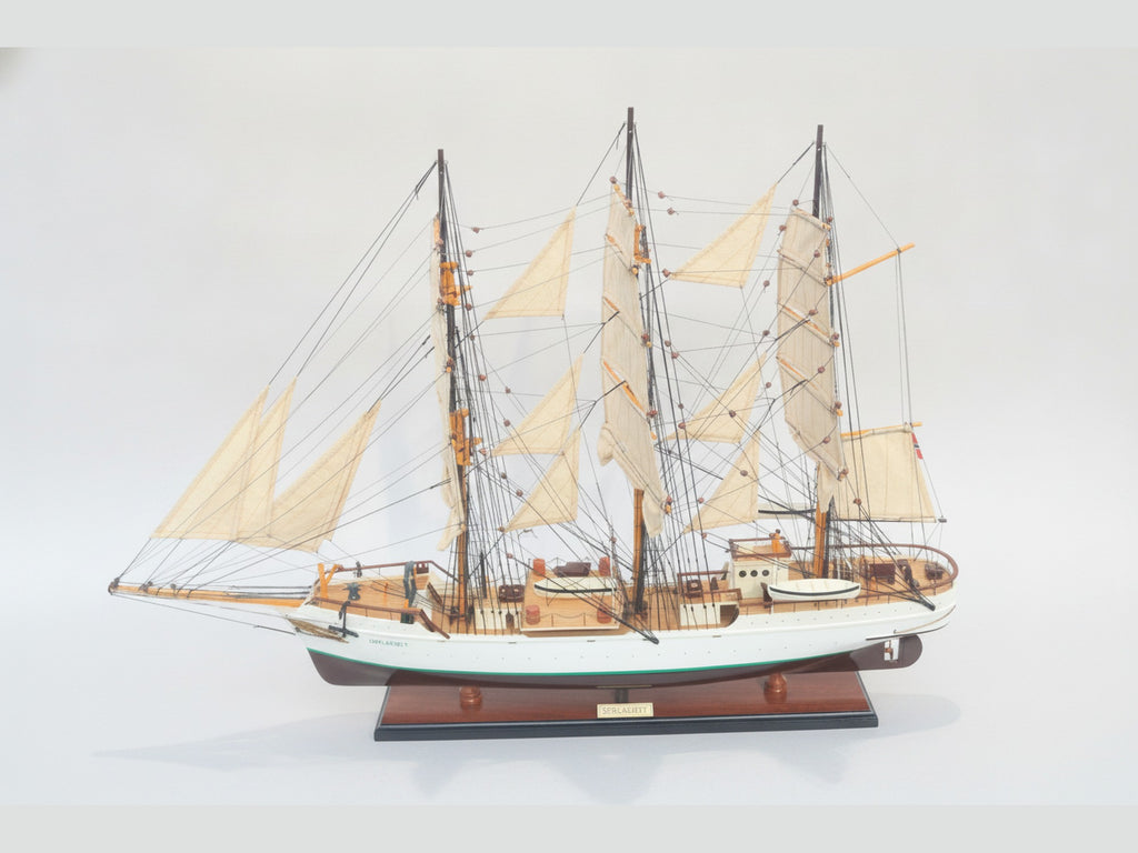 Model Tall Ship Sorlandet 80 x 13 x H. 67 cm