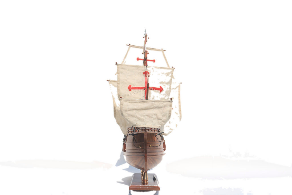 Modellsegelschiff Christopher Columbus Caravel "NAO - Santa MARIA" 60 x 16 x H. 65 cm