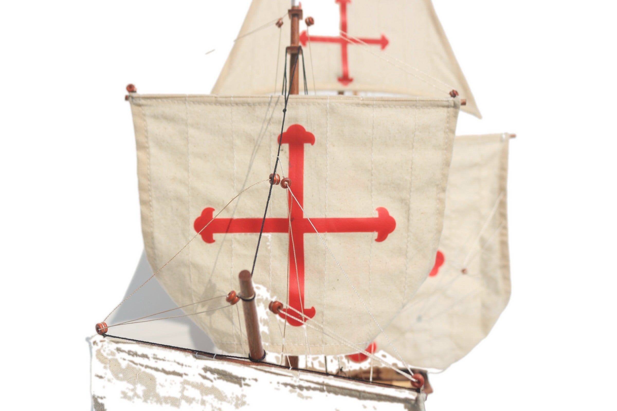 Modellsegelschiff Christopher Columbus Caravel "NAO - Santa MARIA" 60 x 16 x H. 65 cm