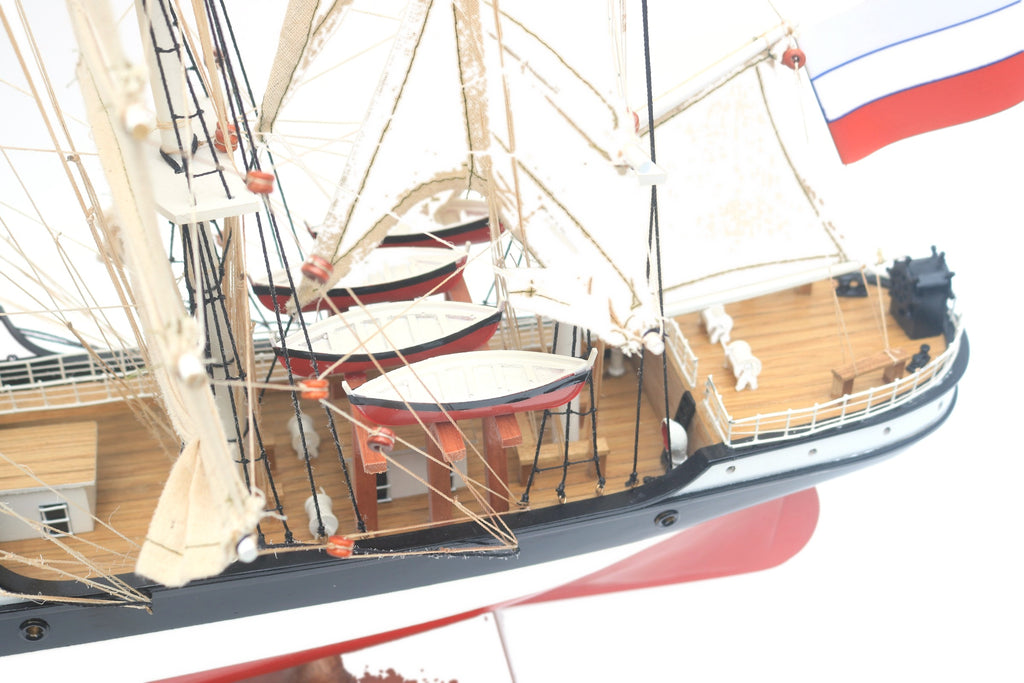 Model Tall Ship Preussen 80 x 12 x H. 50 cm