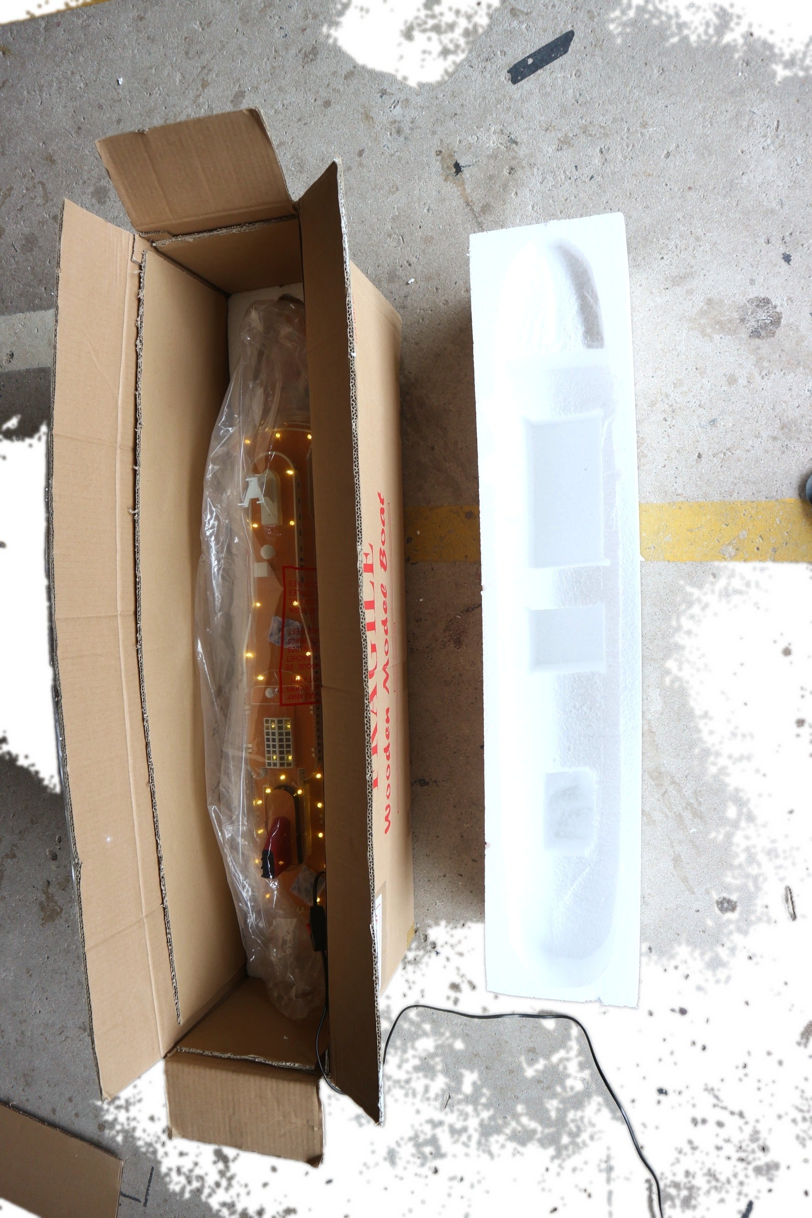 Model Tall Ship Nippon Maru 80 x 12 x H. 68 cm