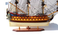 Model Tall Ship La Licorne / Unicorn (Cream & Brown) 62 x 15 x H. 65 cm