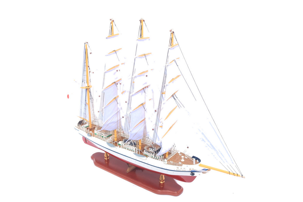 Modellsegelschiff Kaiwo Maru II 80 x 12 x H. 70 cm