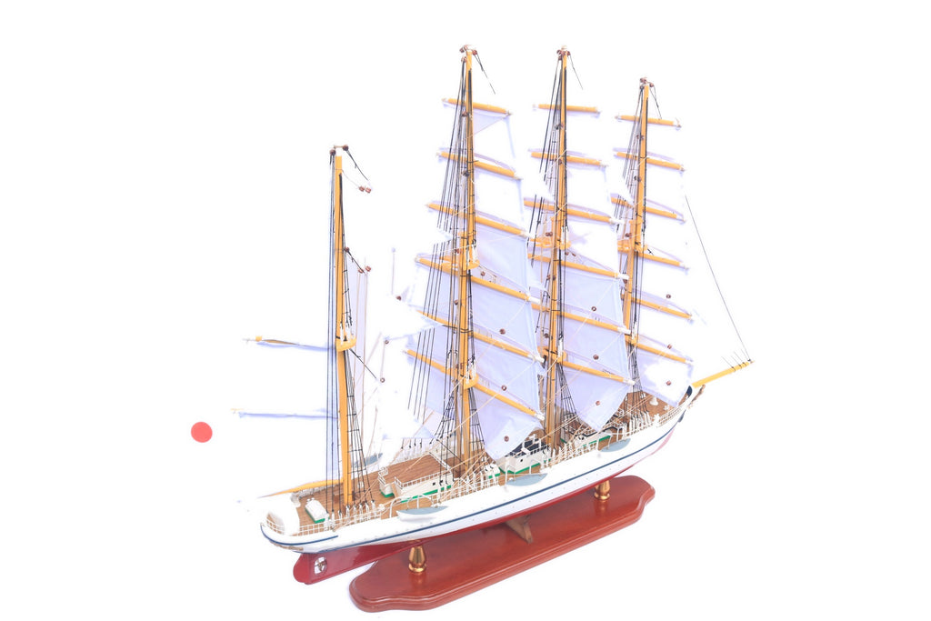 Modellsegelschiff Kaiwo Maru II 80 x 12 x H. 70 cm