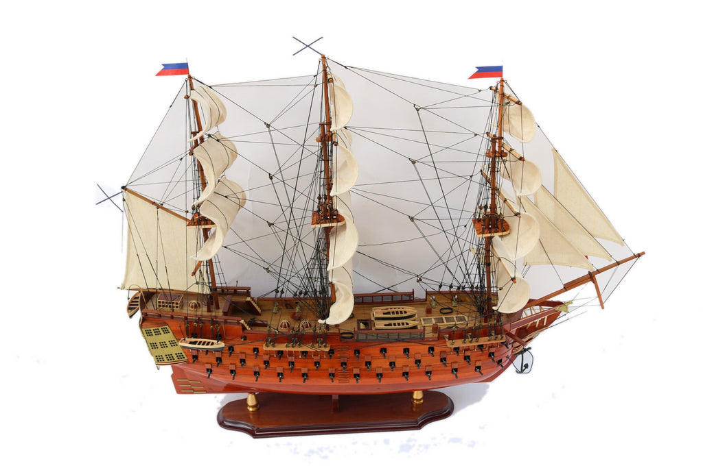 Model Tall Ship 12 Apostles 38 x 10 x H. 48 cm