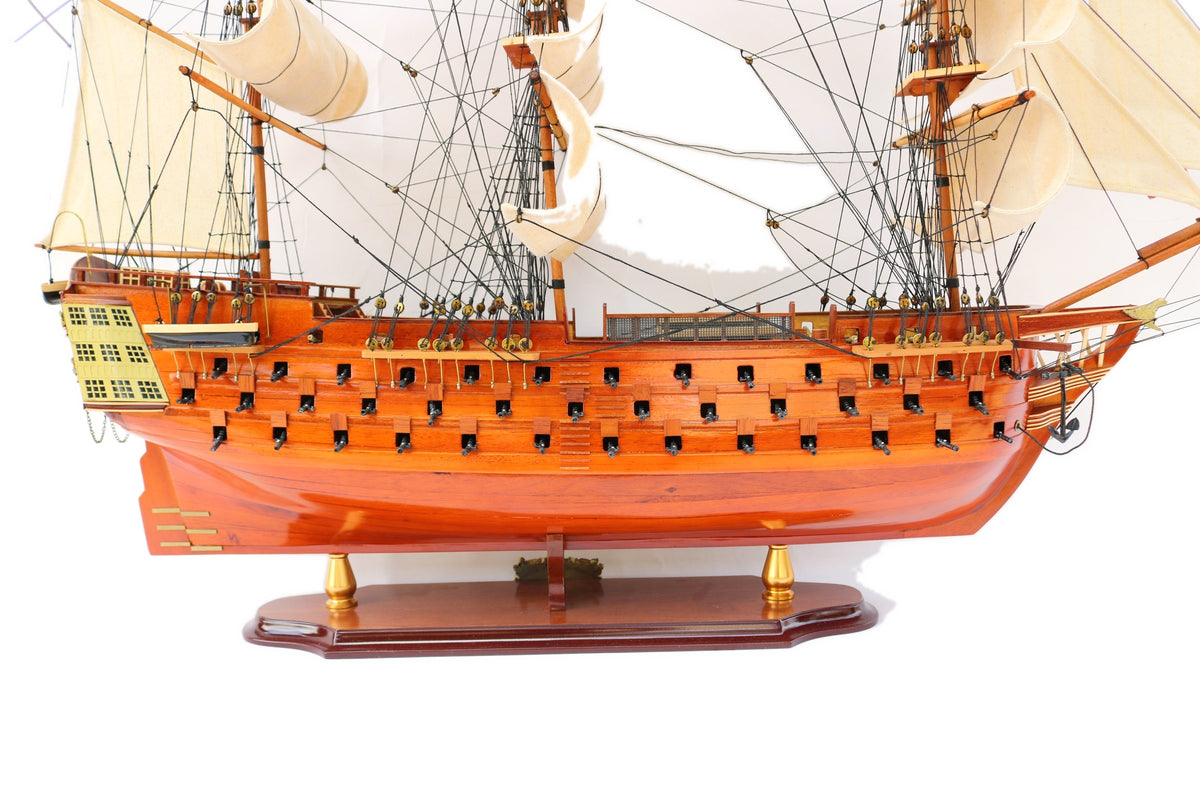 Model Tall Ship 12 Apostles 38 x 10 x H. 48 cm