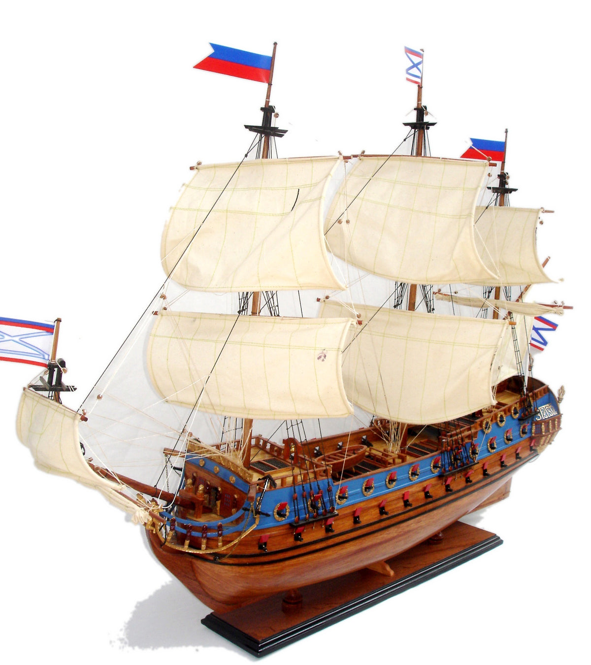 Model Tall Ship Goto Predestinatsia 80 x 26 x H. 74 cm