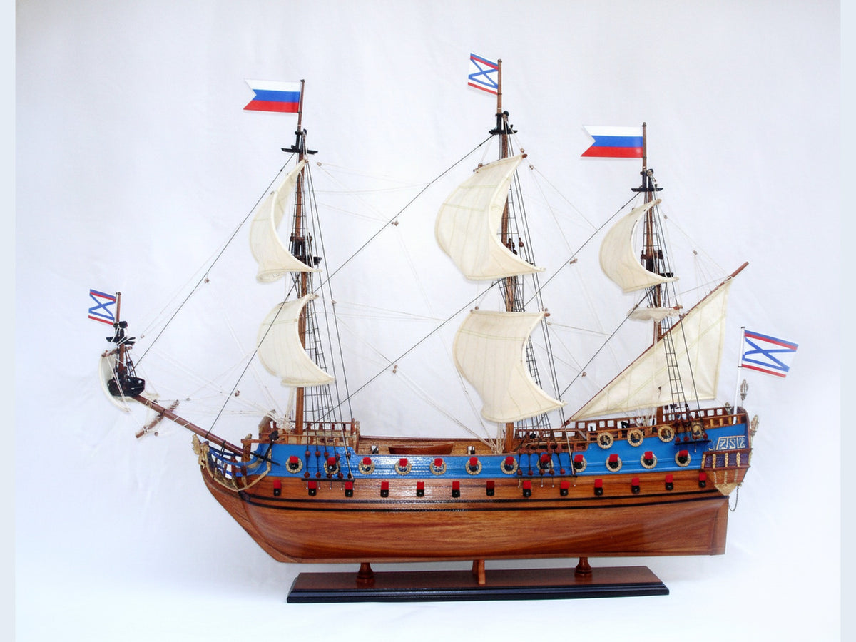 Model Tall Ship Goto Predestinatsia 80 x 26 x H. 74 cm