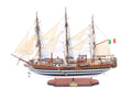 Model Tall Ship Amerigo Vespucci 74 x 23 x H. 65 cm