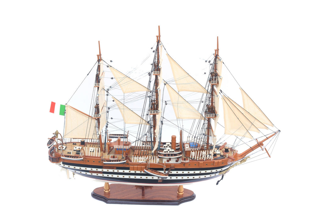 Model Tall Ship Amerigo Vespucci 74 x 23 x H. 65 cm