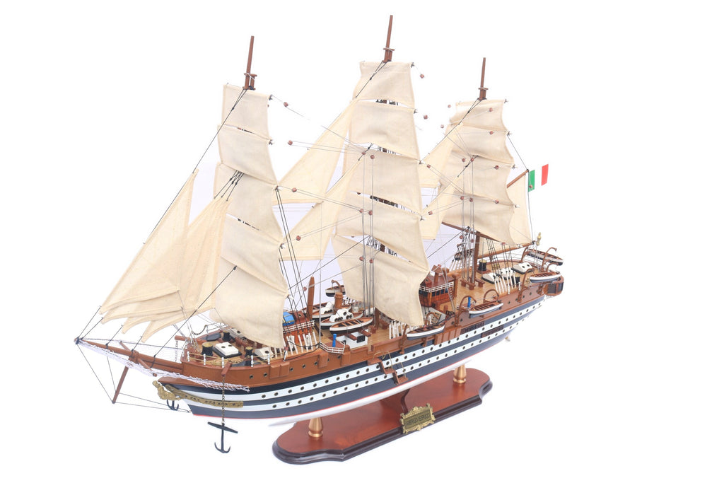 Model Tall Ship Amerigo Vespucci 74 x 23 x H. 65 cm