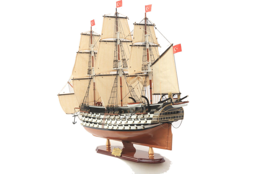 Model Tall Ship Mahmudiye 84 x 20 x H. 75 cm