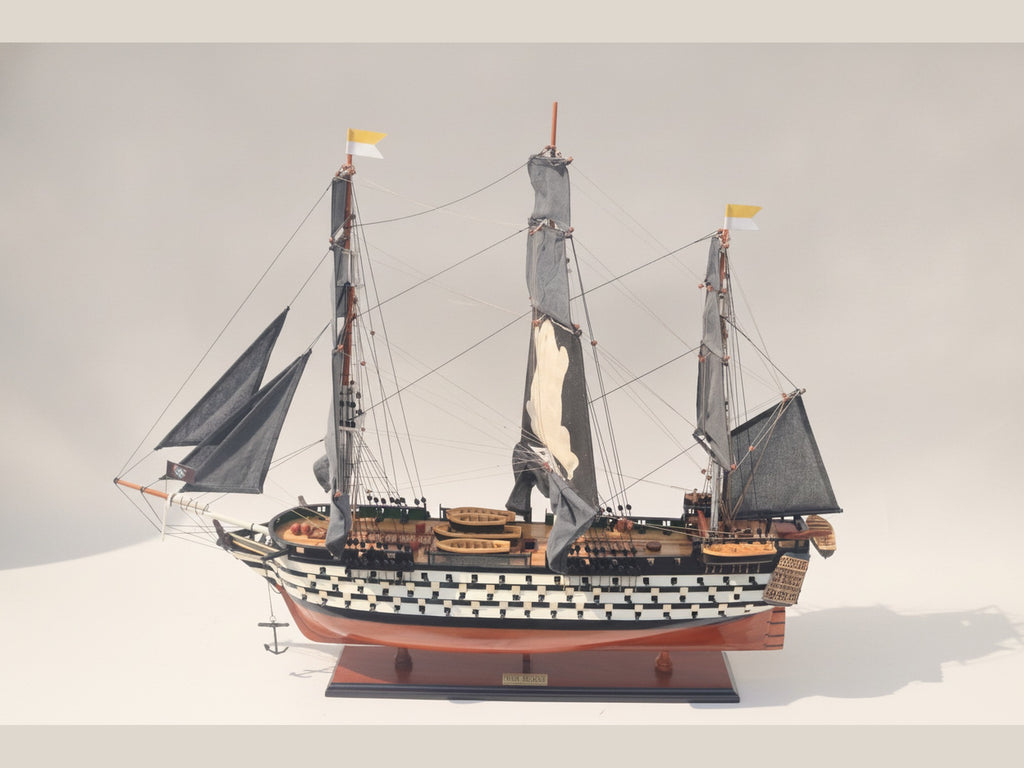 Model Tall Ship RUM'S Revenge 84 x 18 x H. 73 cm