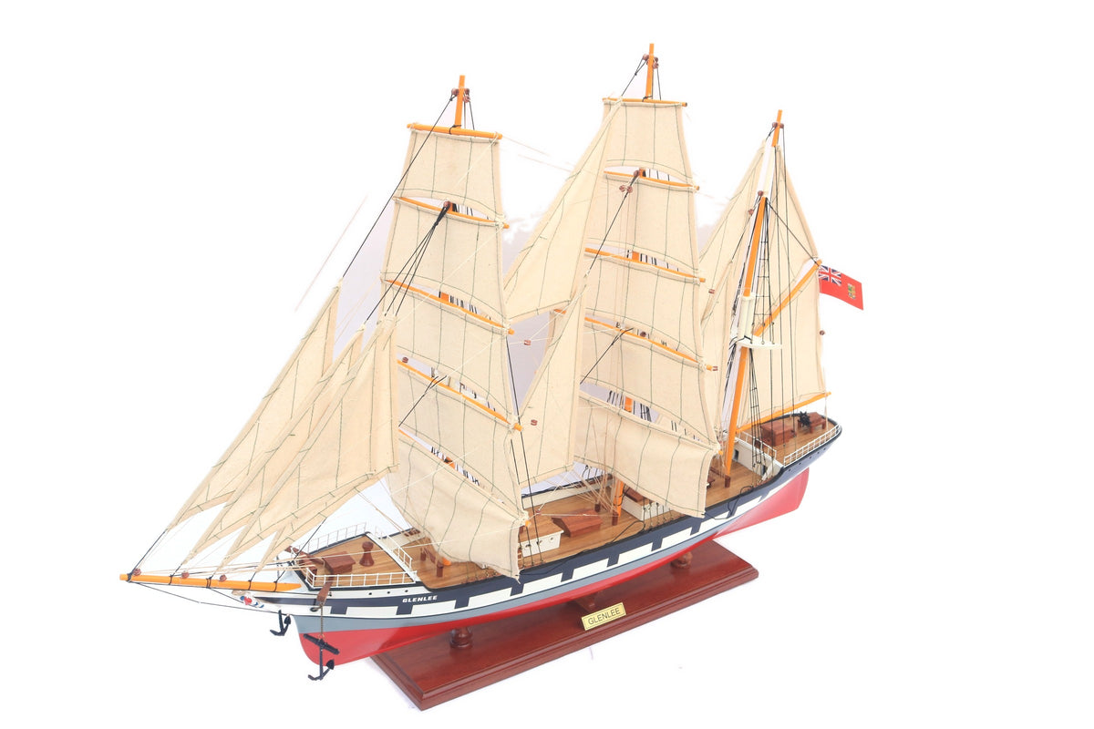 Model Tall Ship Glenlee 80 x 19 x H. 78 cm