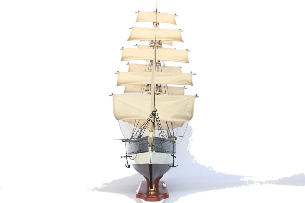 Model Tall Ship Tre Kronor Stockholm 108 x 35 x H. 80 cm