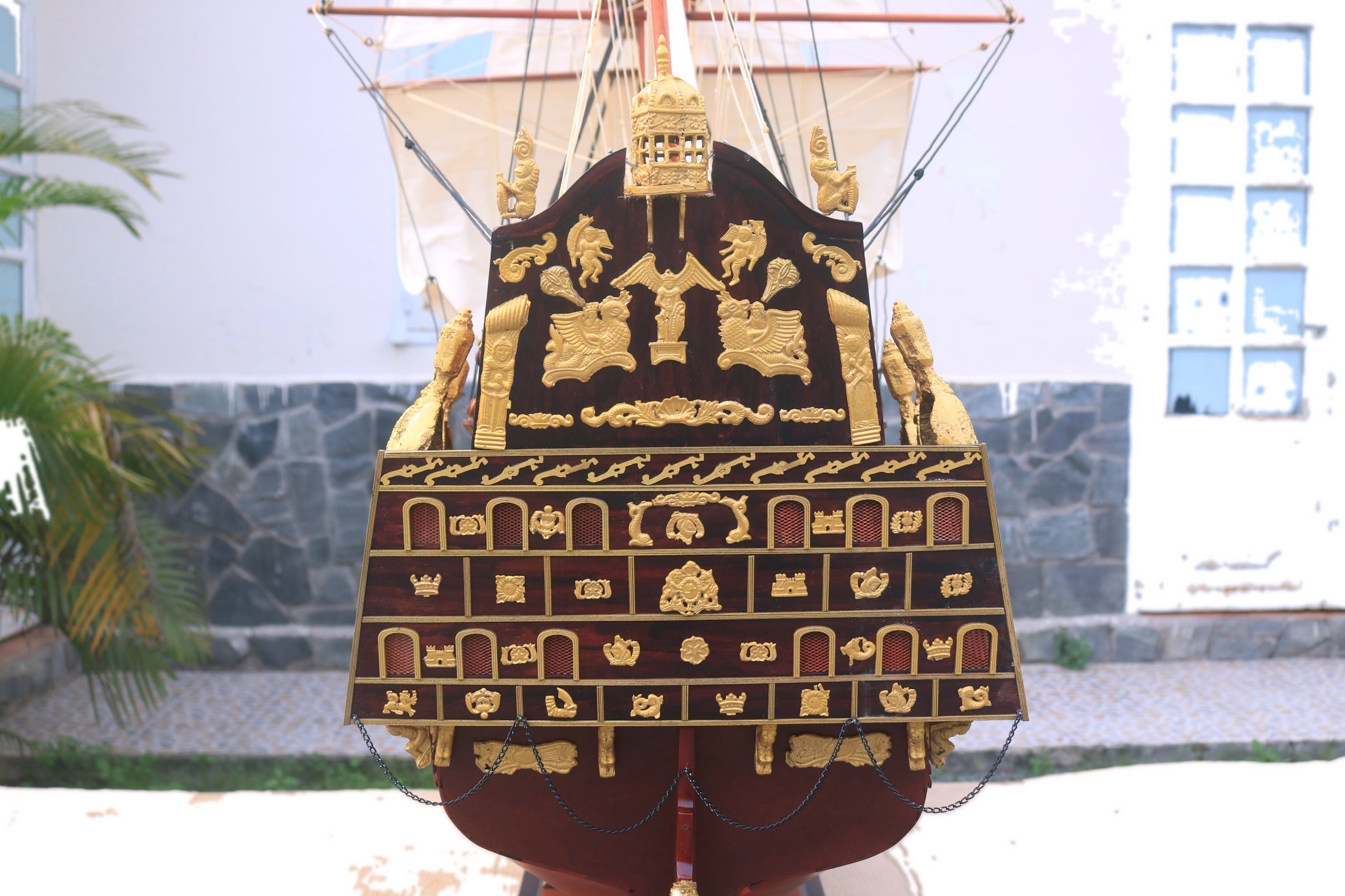 Modellsegelschiff Sovereign of the sea 210 x 80 x H. 245 cm