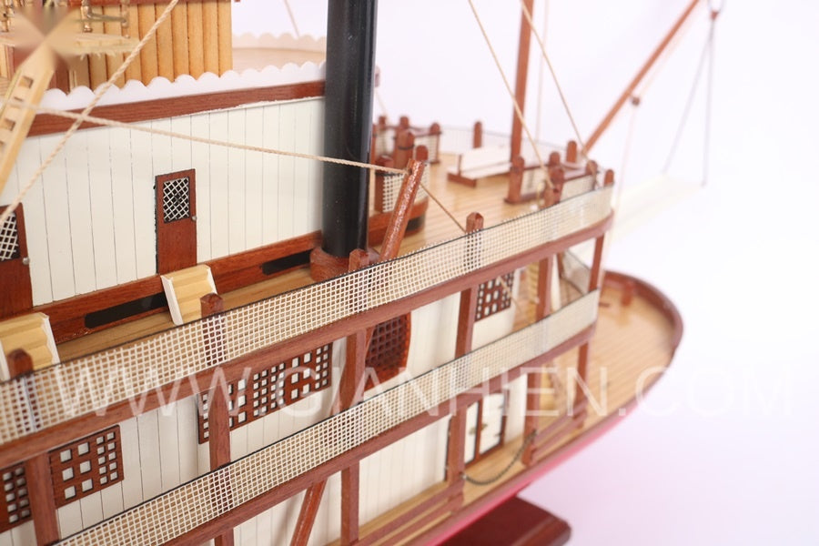 Modellschiff Unheardof 85 x 14.5 x H. 42.5 cm