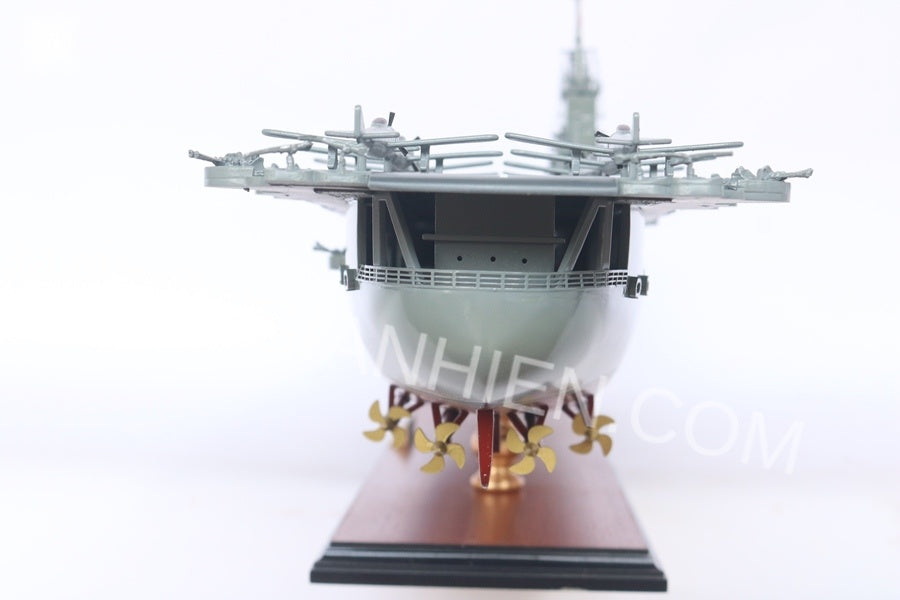 Model Warship USS Enterprise (CV-6) 94 x 15 x H. 26 cm