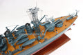 Modell-Kriegsschiff USS WEST Virginia (bb-48) 71 x 11 x H. 25 cm