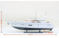 Model Yacht Viking 70 Sport Cruiser 94 x 26 x H. 38 cm