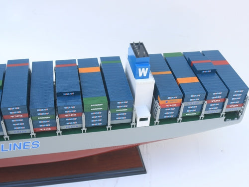 Model Cargo Ship WAN HAI A03 100 x 15 x H. 31 cm