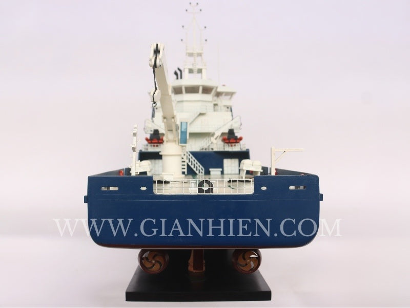Model Cargo Ship Zodiak II 101 x 23 x H. 57 cm