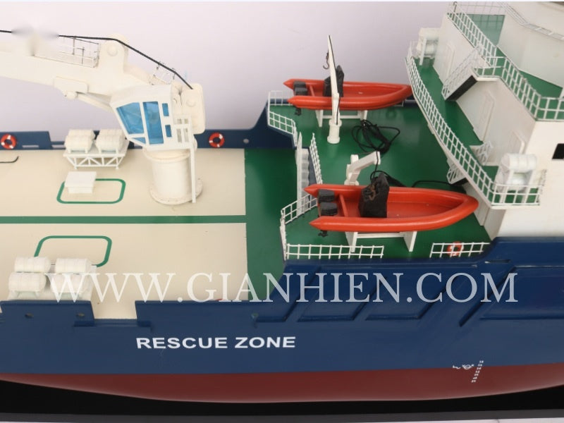 Model Cargo Ship Zodiak II 101 x 23 x H. 57 cm